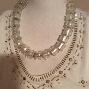 Glass bead necklace